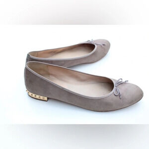 J. Crew studded flats